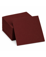 Servet 40x40 cm 2-laags bordeaux