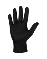 NITRIL HANDSCHOENEN ZWART - L x 100 ST (ONGEPOEDERD)