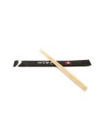 Eetstokjes bamboe Japans zwart 2000 stuks