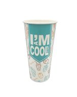 RIJ MILKSHAKE KARTON BEKER 500 CC 90MM x 50 ST