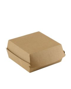 KRAFT HAMBURGERBOX 160MM x 300 ST