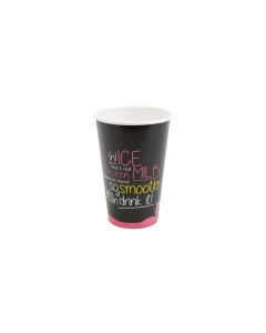 RIJ MILKSHAKE KARTON BEKER 400 CC 90MM x 50 ST