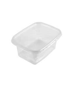 PP Sausbakje 505 250cc Transparant – 1000 stuks