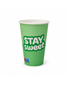 Stay Sweet Milkshakebeker Karton 400 ml / 16 oz Ø90 mm - Medium - 1000 stuks