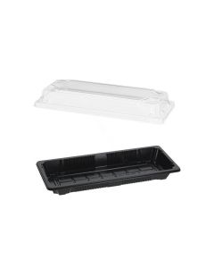 SUSHIBAK + DEKSEL DRY-02 ZWART x 400 ST